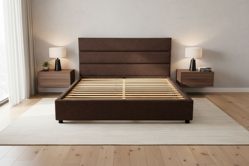 AkmaBed Modern  Upholstered Bed