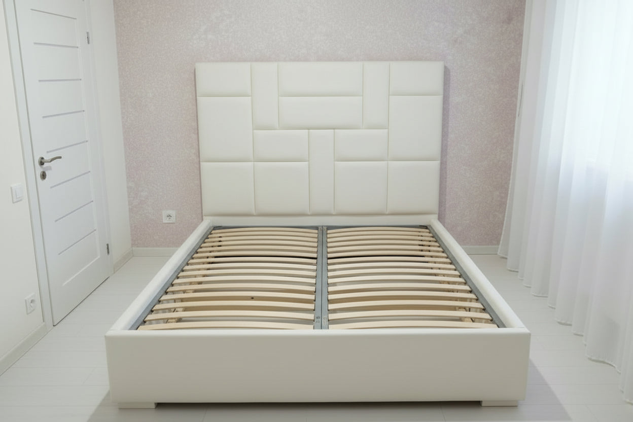 AkmaBed Modern velvet Upholstered Bed