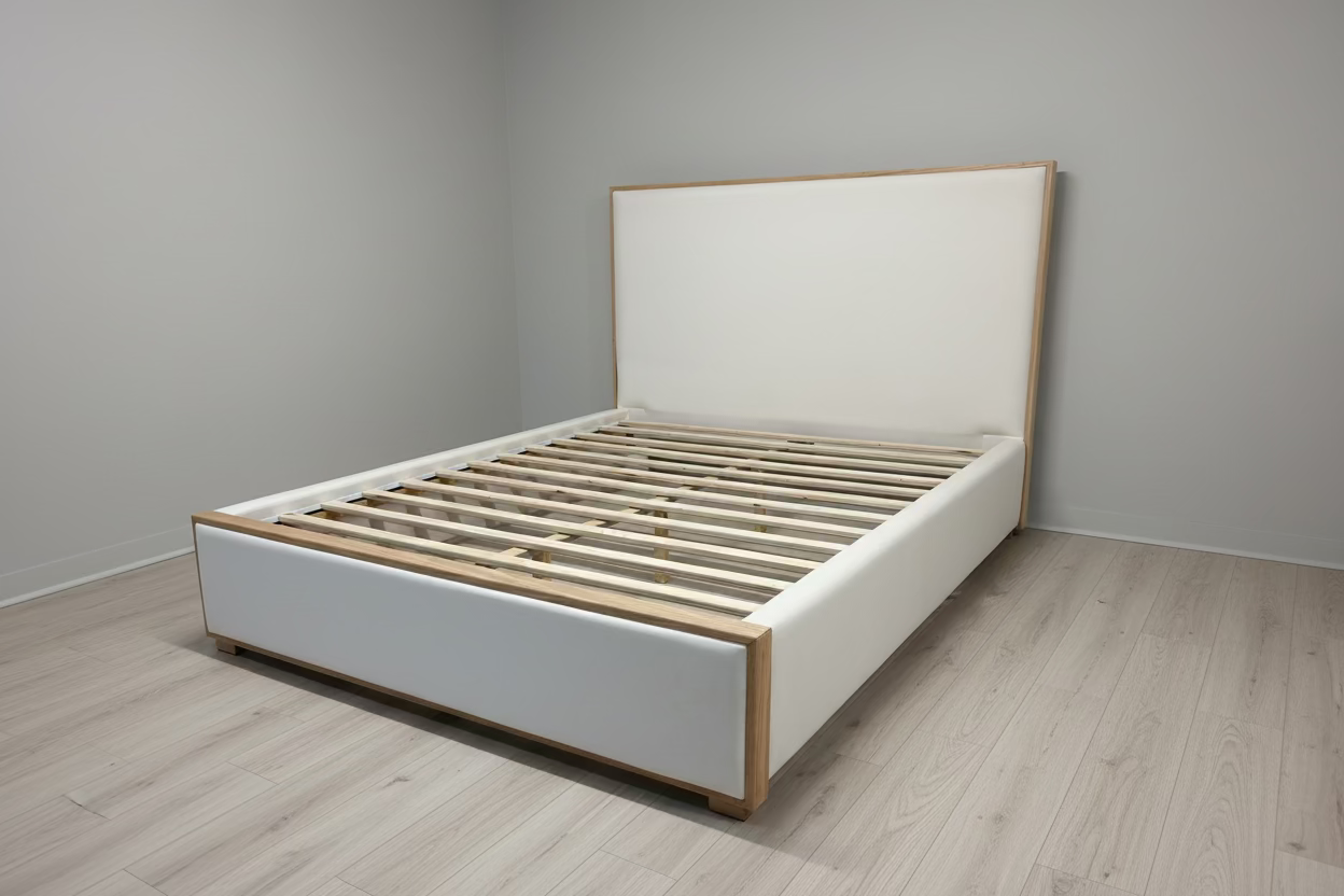 Akmabed Verona Upholstered Bed Frame – Modern Design